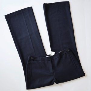 ANN TAYLOR LOFT Size 6 Navy Blue Julie Curvy Dress Pants NWT Trouser